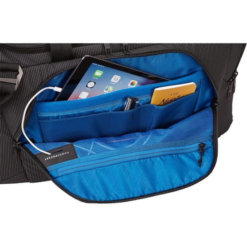 Thule 2in1 Crossover to Duffel 44L Black Travel Bag - Thule - My Roof Bars