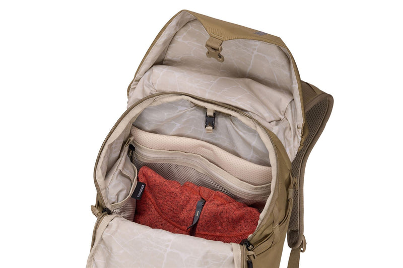 Thule AllTrail 25L daypack with rain cover Faded Khaki tan