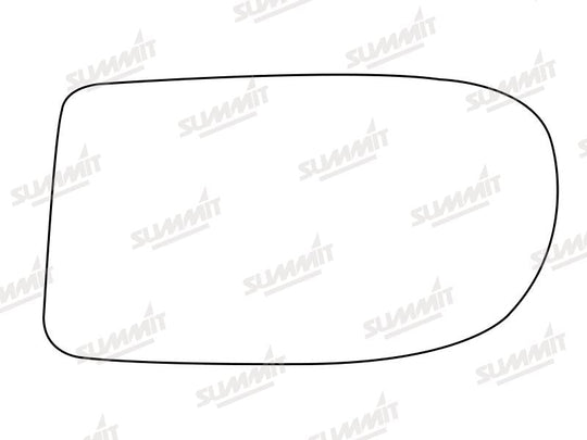 Summit Stick-On Standard Mirror Glass fits Renault Espace Mk2 LHS - Summit - My Roof Bars