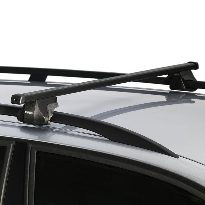 Thule SmartRack XT Roof Bars Black fits Hyundai Inster 2024- 5 doors with Raised Rails - Thule - My Roof Bars