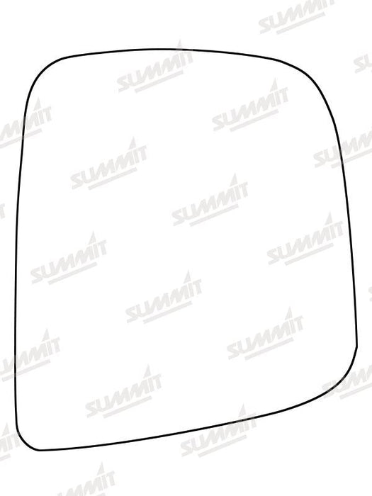 Summit Heated Backing Plate with Commercial Glass fits Nissan Nv200 Van 10-16 RHS - Summit - My Roof Bars