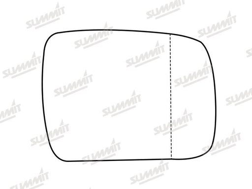 Summit Stick-On Aspheric Mirror Glass fits Land Rover Discovery 09 to 13 RHS - Summit - My Roof Bars