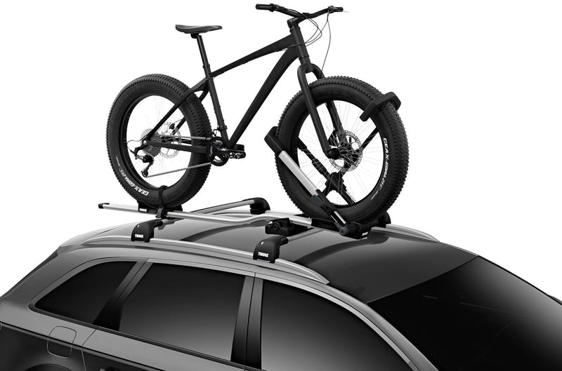Thule Up Ride roof top bike rack wheel mount black/aluminium Roof Bike Rack - Thule - My Roof Bars