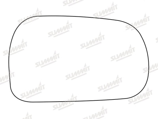 Summit Stick-On Standard Mirror Glass fits Daihatsu Applause RHS - Summit - My Roof Bars