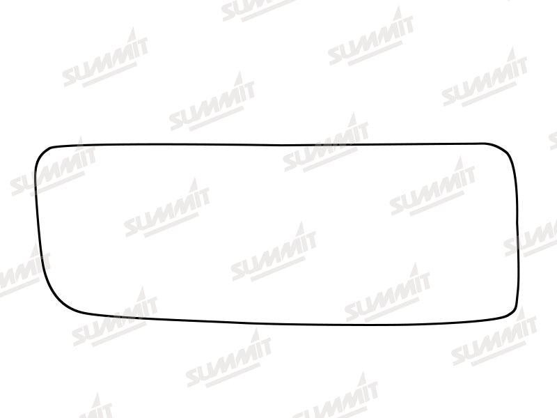 Summit Non-Heated Base Plate With Lower Blind-Spot Mirror Glass fits VW Crafter 06 on LHS - Summit - My Roof Bars