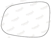 Summit Stick-On Standard Mirror Glass fits Jaguar XF 08to 18 LHS - Summit - My Roof Bars