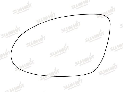 Summit Heated Base Plate With Blind Spot Mirror Glass fits Merc Benz S/CLS/CLC Class LHS - Summit - My Roof Bars