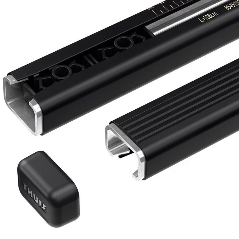 Thule SquareBar 220 cm roof bar two-pack black Roof bars