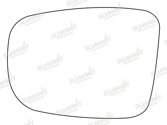 Summit Non-Heated Base Plate With Standard Mirror Glass fits Hyundai i10 07 on i20 09 on LHS - Summit - My Roof Bars