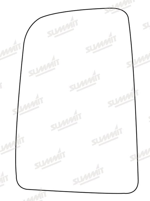 Summit Heated Base Plate With Commercial Mirror Glass fits Merc Benz Sprinter / VW Crafter LHS - Summit - My Roof Bars
