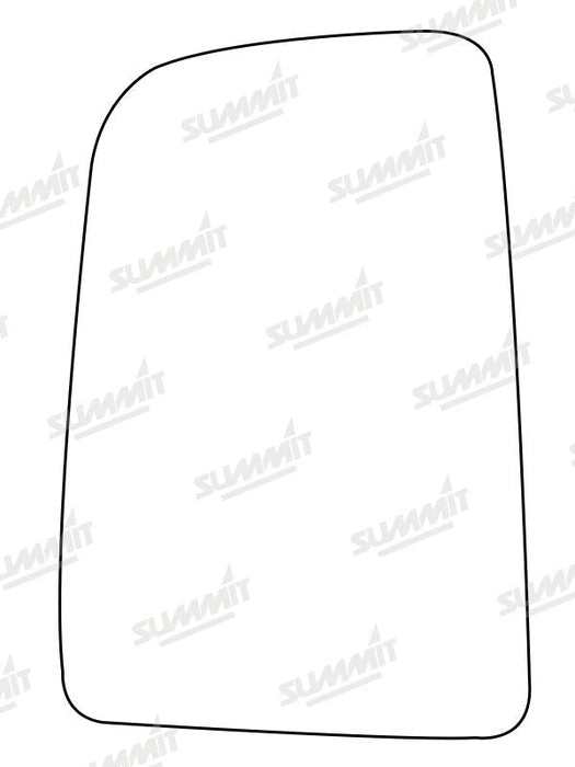 Summit Heated Base Plate With Commercial Mirror Glass fits Merc Benz Sprinter / VW Crafter LHS - Summit - My Roof Bars