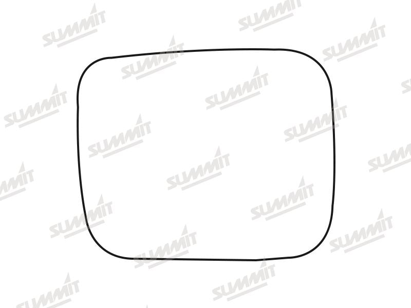 Summit Heated Base Plate With Standard Mirror Glass fits Jeep Renegade 13 on RHS - Summit - My Roof Bars