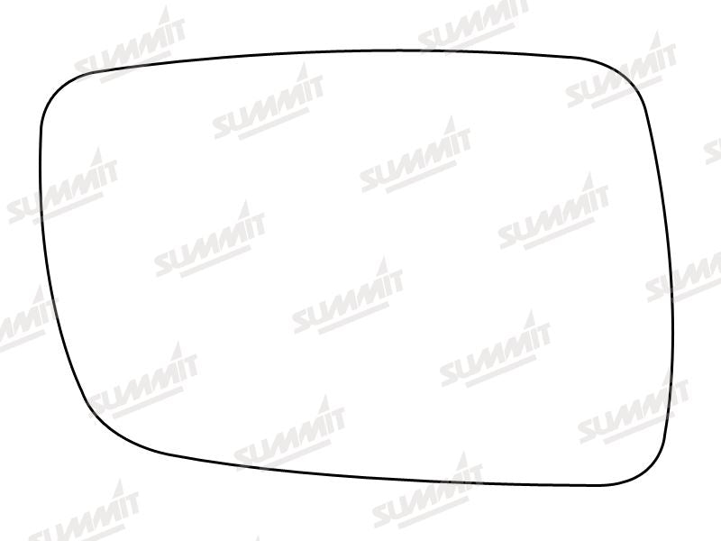 Summit Stick-On Standard Mirror Glass fits Chrysler Grand Cherokee RHS - Summit - My Roof Bars