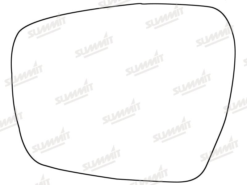 Summit Heated Base Plate With Standard Mirror Glass fits Ford S-Max 15 on LHS - Summit - My Roof Bars