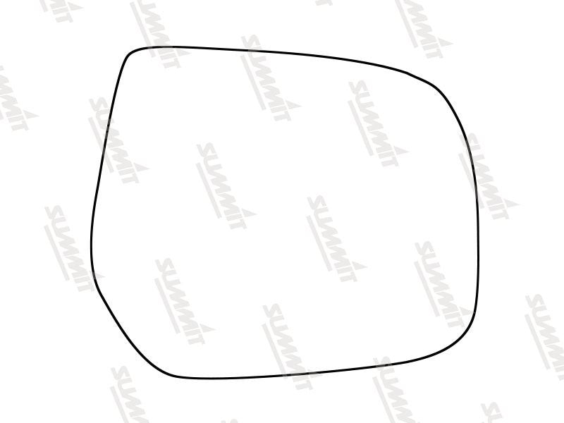 Summit Stick-On Standard Mirror Glass fits Ford Ranger 06 to 14 RHS - Summit - My Roof Bars