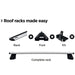 Thule SlideBar Evo Roof Bars Aluminum fits Mitsubishi L200 2024- 4 doors with Normal Roof - Thule - My Roof Bars