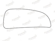 Summit Stick-On Commercial Lower Blind-Spot Mirror Glass fits Citroen Jumper, Fiat Ducato, Peugeot Boxer LHS - Summit - My Roof Bars