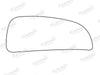 Summit Stick-On Commercial Lower Blind-Spot Mirror Glass fits Citroen Jumper, Fiat Ducato, Peugeot Boxer LHS - Summit - My Roof Bars