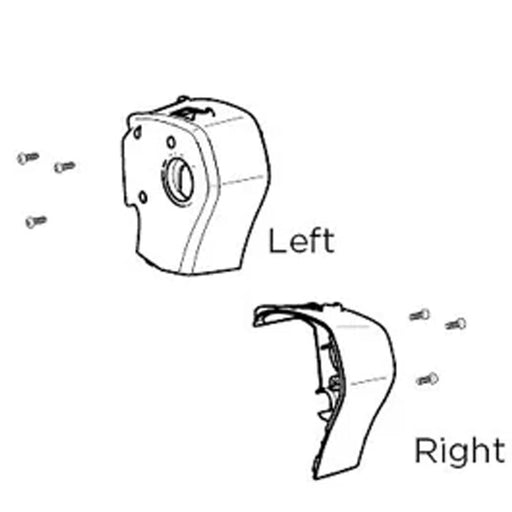 Thule Upper Covers L + R Replacement Part/Spare 1500054522 - Thule - My Roof Bars