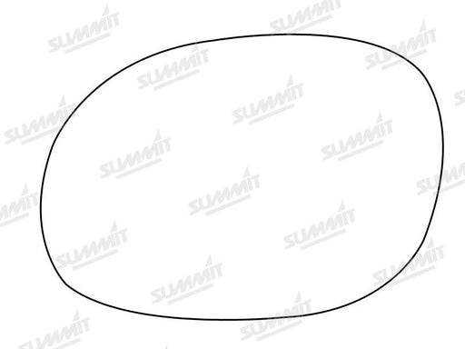 Summit Stick-On Standard Mirror Glass fits Citroen Xsara Picasso 00 on LHS - Summit - My Roof Bars