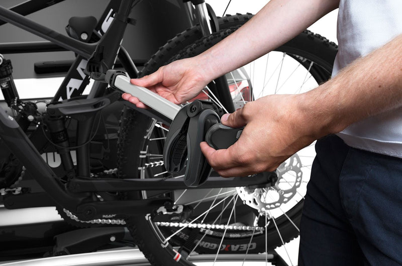 Thule VeloSpace XT two-bike platform towbar bike rack black/aluminium Towbar Bike Rack - Thule - My Roof Bars