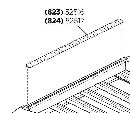 Thule Cover strip T-track 823 Spare / Replacement Part 1500052516 / 52516