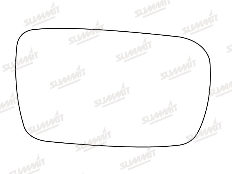 Summit Heated Base Plate With Standard Mirror Glass fits Toyota Yaris 99 to 03 LHS - Summit - My Roof Bars