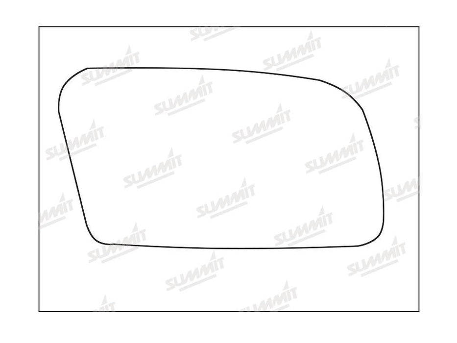 Summit Stick-On Standard Mirror Glass fits Mazda 626 RHS - Summit - My Roof Bars