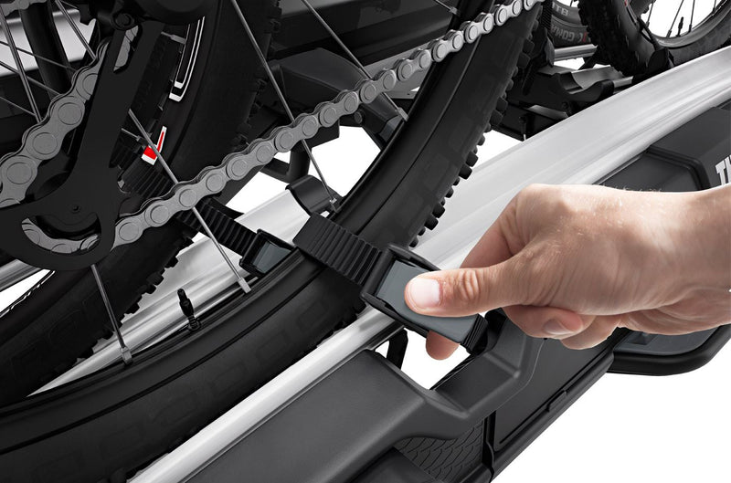 Thule Velo Space XT three-bike platform towbar bike rack black/aluminium Towbar Bike Rack