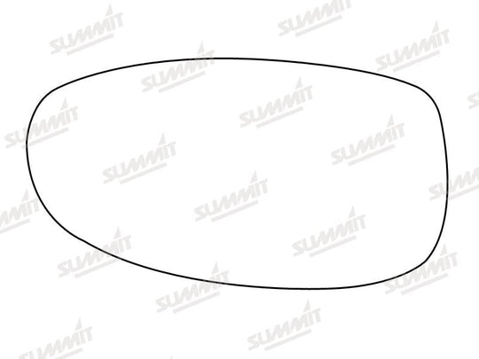 Summit Stick-On Standard Mirror Glass fits Chrysler Neon RHS - Summit - My Roof Bars