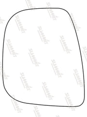 Summit Heated Base Plate With Commercial Mirror Glass fits Citroen Berlingo 13 on LHS - Summit - My Roof Bars