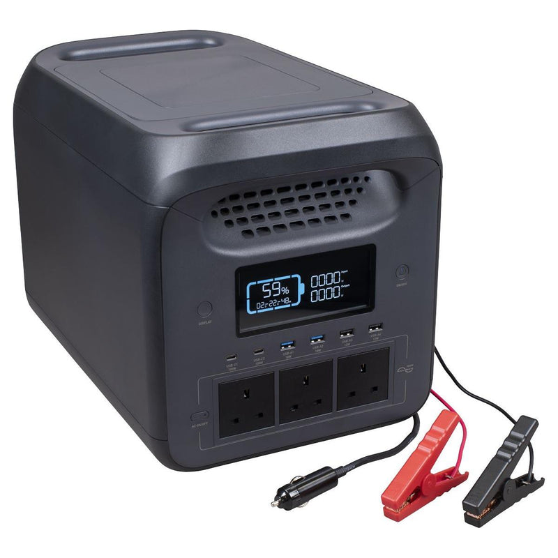 Dellonda Portable Power Station 1800W DL162 - Dellonda - My Roof Bars