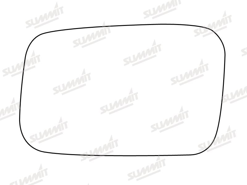 Summit Stick-On Standard Mirror Glass fits Honda Civic LHS - Summit - My Roof Bars