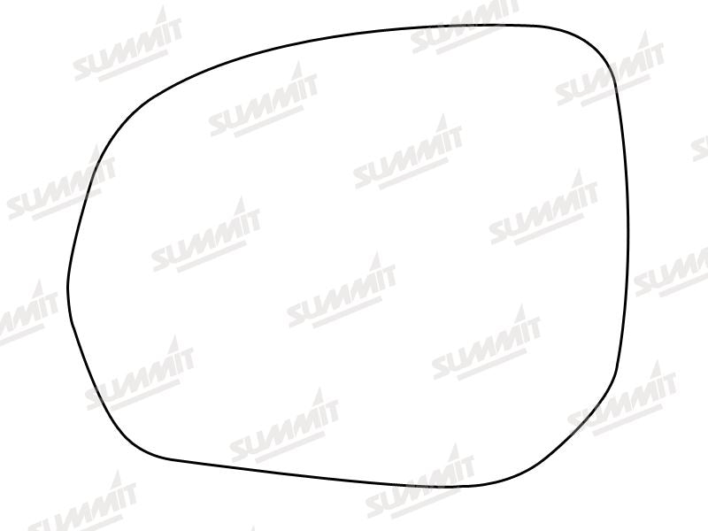 Summit Stick-On Standard Mirror Glass fits Citroen C3, C4 Picasso, Peugeot 3008, 5008 508 LHS - Summit - My Roof Bars