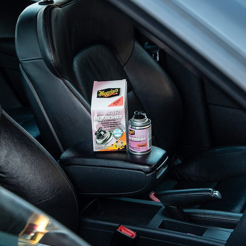 2x Meguiar's Whole Car Air Freshener Odor Eliminator Fiji Sunset 59ml G201502EU