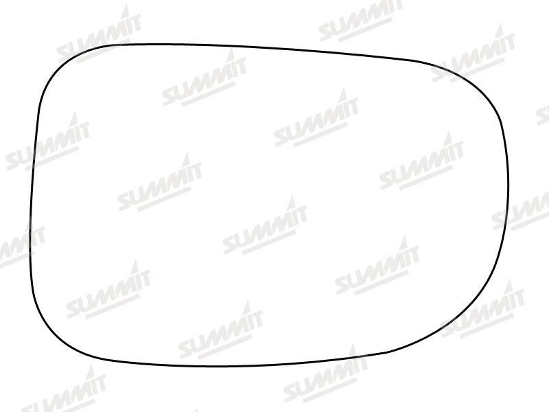 Summit Stick-On Standard Mirror Glass fits Suzuki Swift LHS - Summit - My Roof Bars