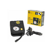 AA 12V Car Tyre Air Compressor Inflator LED Pump Pressure Gauge Cigarette Socket - AA - My Roof Bars
