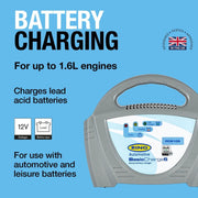 Ring Automotive - RCB106 6A Battery Charger, 12V Lead Acid Batteries,Grey, Vehic - Ring Automotive - My Roof Bars