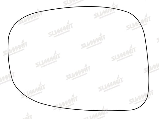 Summit Stick-On Aspheric Mirror Glass fits Lexus IS 220 05 on LHS - Summit - My Roof Bars