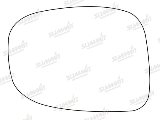 Summit Stick-On Aspheric Mirror Glass fits Lexus IS 220 05 on LHS - Summit - My Roof Bars
