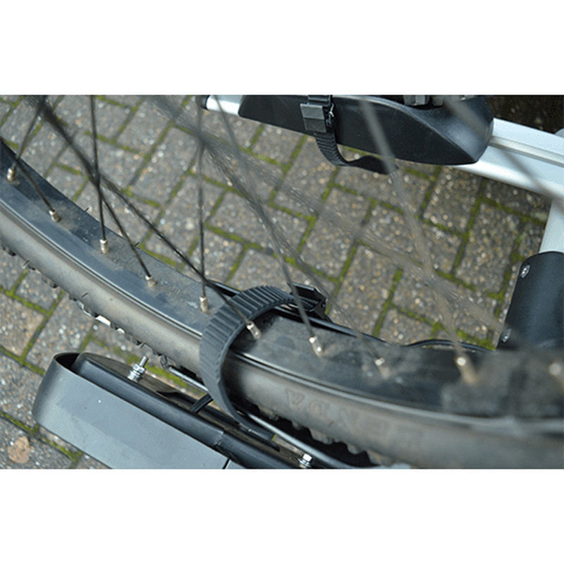 Maypole Towball Mounted Car Rear Tow Bar Cycle Holder 2 Bike Carriers w Electrics