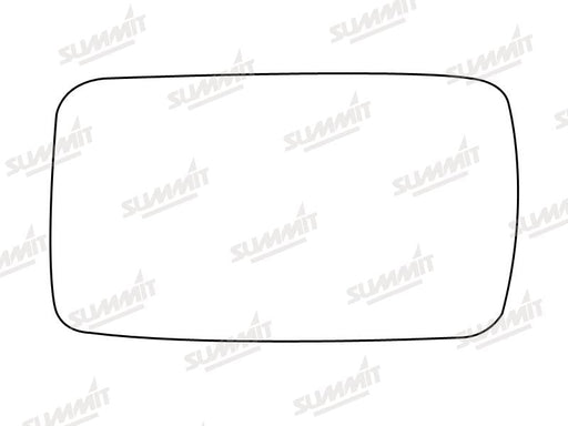 Summit Stick-On Standard Mirror Glass fits Fiat Uno 60 LHS RHS - Summit - My Roof Bars