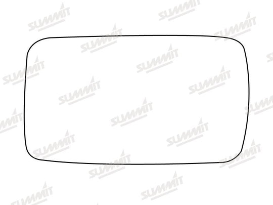Summit Stick-On Standard Mirror Glass fits Fiat Uno 60 LHS RHS - Summit - My Roof Bars
