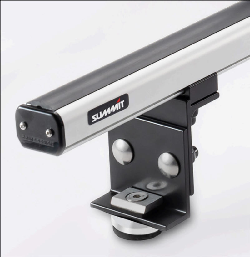 Summit 2 x Aluminium Fixed Point Roof Bars Rack for Mercedes-Benz Citan W415