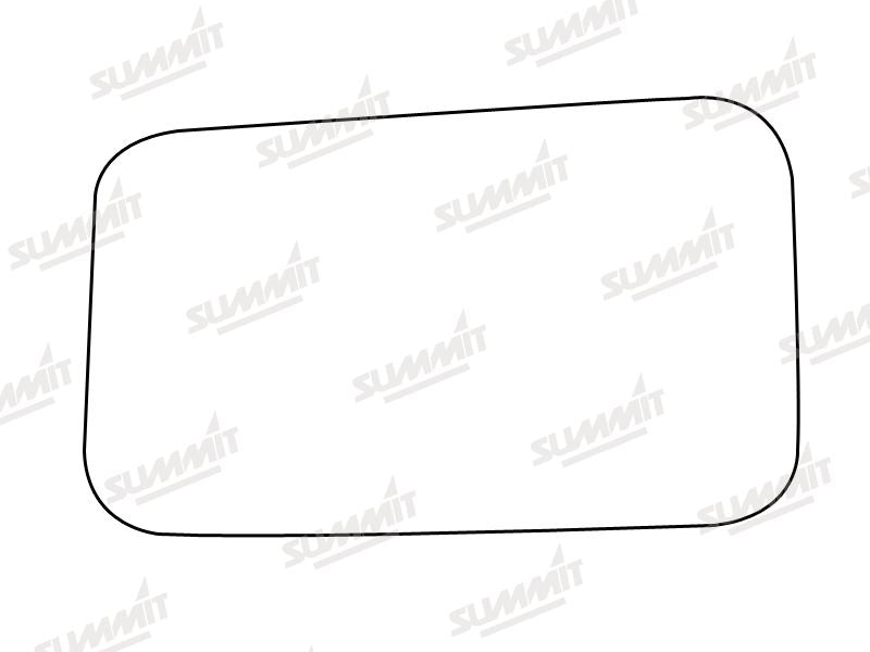 Summit Stick-On Standard Mirror Glass fits Seat Ibiza LHS - Summit - My Roof Bars