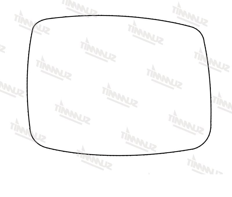 Summit Stick-On Aspheric Mirror Glass fits Nissan X-Trail 01 on RHS - Summit - My Roof Bars