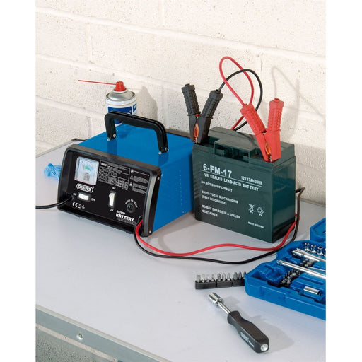 Draper 6/12V Battery Charger, 5.6A 20487 - Draper - My Roof Bars