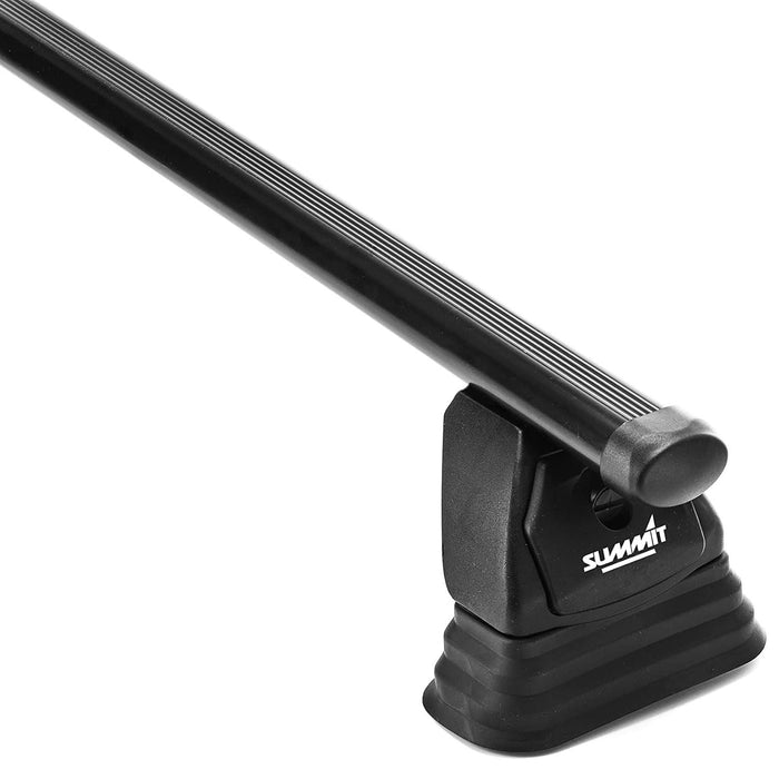 SUP-026 Premium Multi Fit Roof Bars, Black Steel, Set of 2 - Summit - My Roof Bars