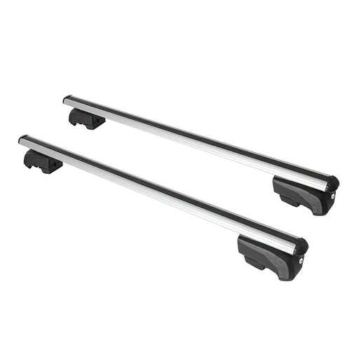 Roof Bars Rack Silver Locking fits Hyundai Palisade 2020- - Omtec - My Roof Bars