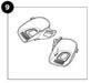Thule Foot support - Thule Yepp 2 Mini 1500054730 - Thule - My Roof Bars